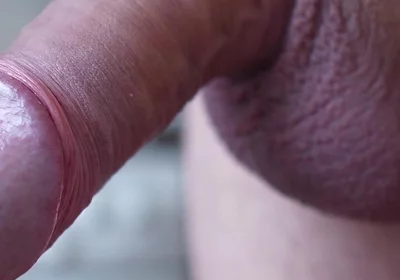Pre-ejaculate From a Small Penis Turns Into Sperm.