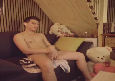 He Made Me with My Sneakers on Video Call