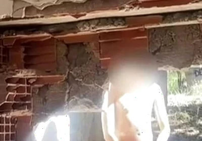 Exploring an Abandoned Building, 2 Amateur Boys Remove Their Clothes and One Starts to Bust a Nut