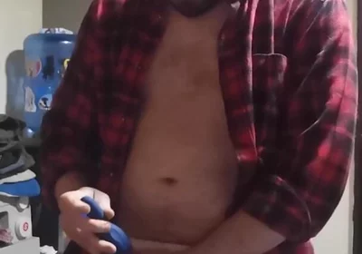 Fucking Flashlight Solo Cock Cumshot Jerking