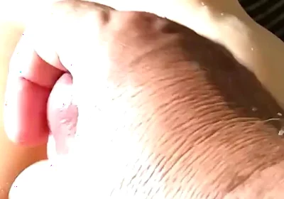 Mega Thick Big Cock Fucks a Butt Masturbator and Shoots