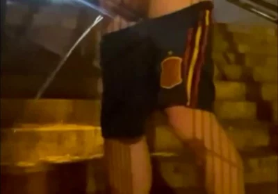 Compilation of Amateur Boys Pissing in the Street