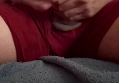 Latino Guy Relaxing and Teasing His Bulge