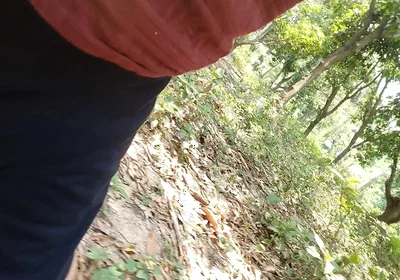 A Asian Boy in Forest Handjob Foking