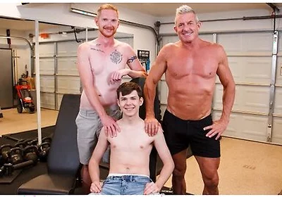 Cute Twink Stepson Dakota Lovell Takes Stepgrandpa And Stepdads Cocks At The Same Time