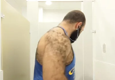 A Satisfying Post Workout Jerk off. Decided to Put My Load Somewhere Special This Time.
