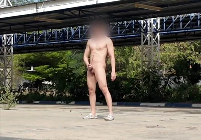 Jerking in an Empty Parking Space