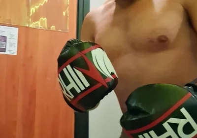Gouine Wrestler - POV Muscle Worship Training Session