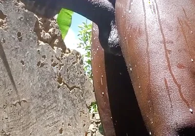 Teenfidelity Sexy Black Man Masturbating with High Intensity to Cum