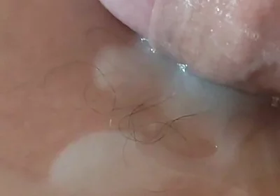 Super Slow Motion in Massive Male Orgasm.