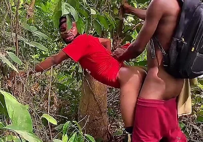 Two Class Mate Fucking in a Bush