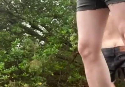 Homemade - Amateur Boys in Sneakers Cruising in the Woods