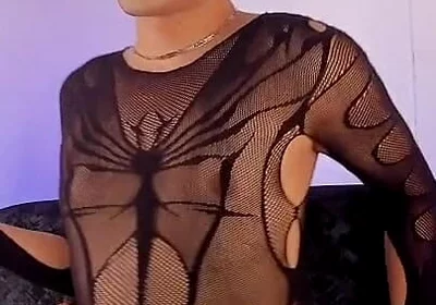 Ken Femboy Dances in Front of the Camera Dressed as a Whore Sissy