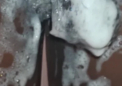 Cms Cleaning His Big Black Uncut Cock