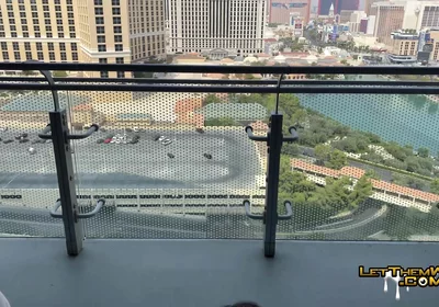 Public Balcony Fuck Juven Fucks Bareback