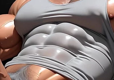 This God Tier Muscle Stepdaddy Spreading Precum Will Drive You Wild
