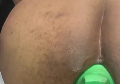 Butt Plug in Fucking Machine