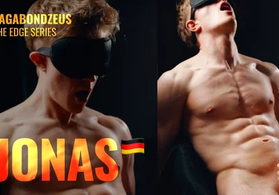 German Twink Blonde Jonas Edging