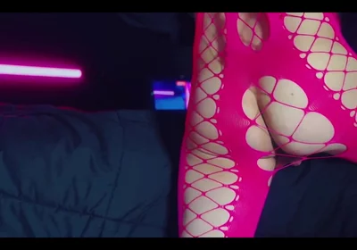 Femboy in Sexy Pink Lingerie - Big Booty