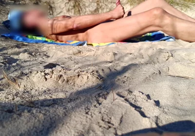 Masturbation on the Beach