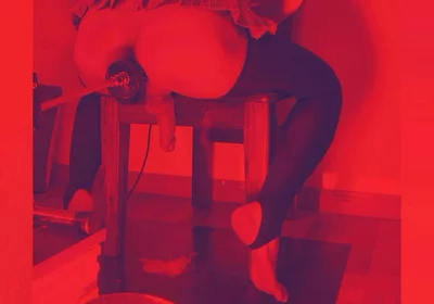 Femboy Fucked Hard by This Huge Dildo Till I Cum Milk