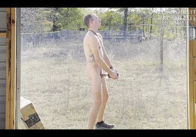 I Decided to Take My Fleshlight Out to the Backyard and Have Some Fun! Enjoy!