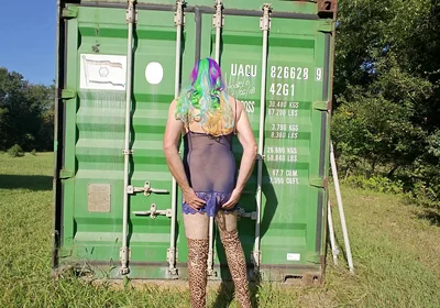 Crossdresser Outside Masturbation Sessions