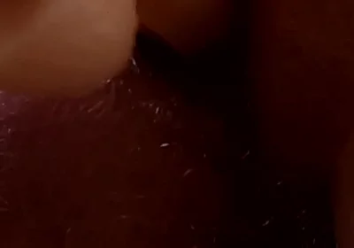 A Guy Fucked Himself in the Entryway with a Rubber Dildo