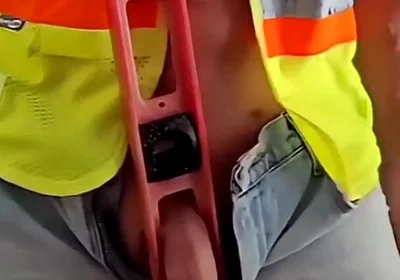 A Big Cock Handyman Cumshot