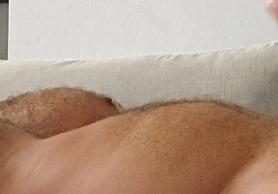 Daddy Wanking on Couch