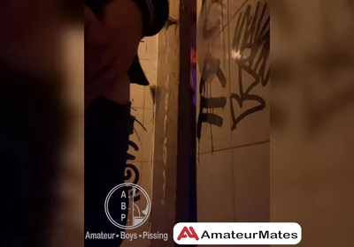 Watched While Pissing in the Toilets of a Bar...