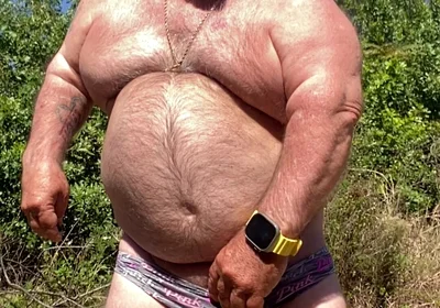 Mark Fletcher Wet Piss Soaked Panties Cumming in the Woods Aging