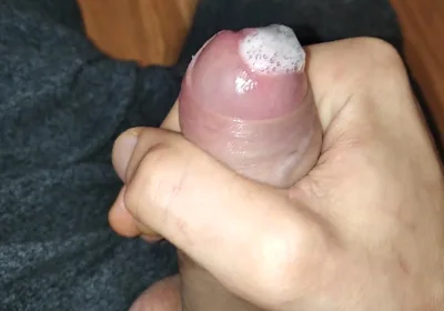 The Dude Came Back From the Gym and Masturbated His Nice Big Shaved Cock!