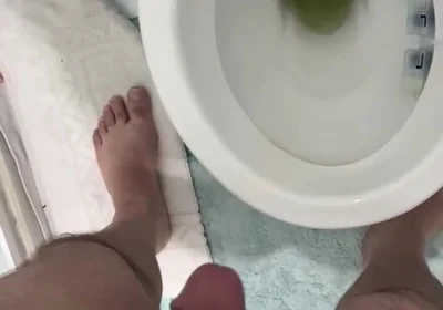 Turkish Hairy Cock Pee Video