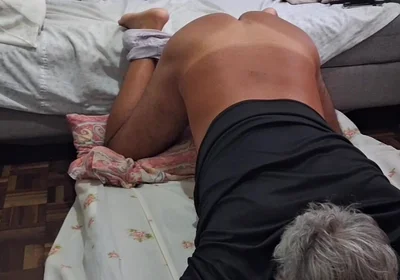 Ladysilva Showing off My Tanned Ass with Sexy Mark