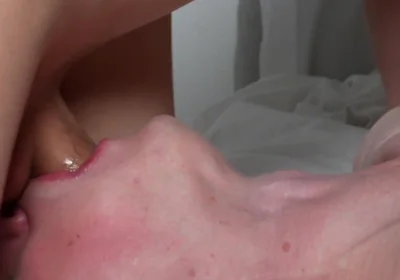 Facefucking a Twink to Cum in His Mouth and on Face