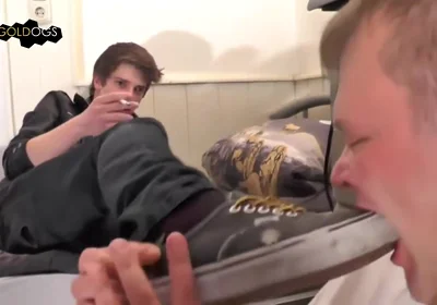Germany master sneaker spitting party boys