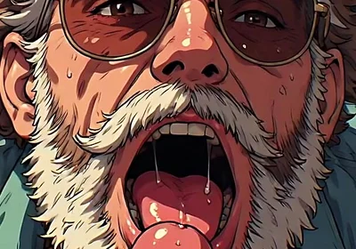 Hunks Sucking in Aviators Art