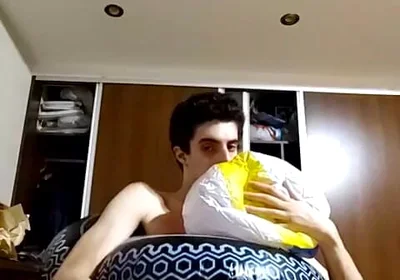 Watch Me Blowing up Inflatables and Playing with Them Until I Cum on Stream