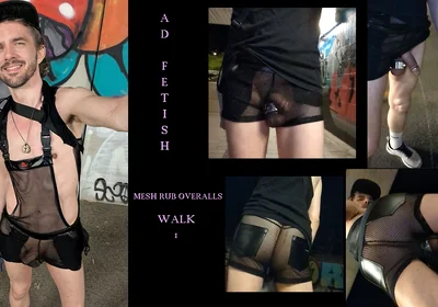 Mesh Rub Overalls - Night Walk