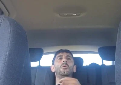 Mature Men Masturbating Naked in the Car