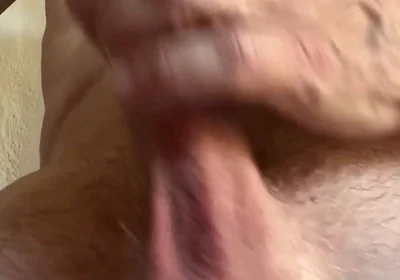 Leaky Cock Goes Soft to Hard to Cumshot