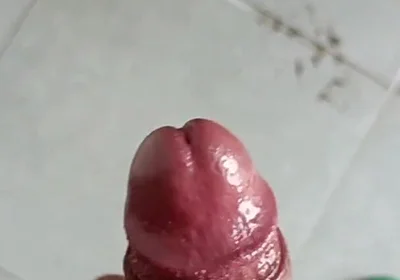 Indian Boy Peeing in Bathroom and Masturbation Pink Cock