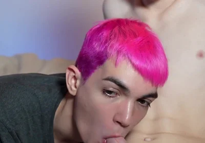 Twink Boyfriends Matty and Aiden Enjoy Their Blowjob Action
