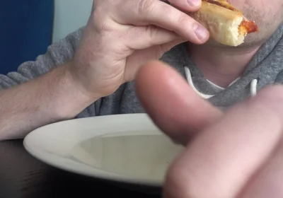 I Piss on a Pizza to Eat It