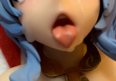 Cocogoat Fever - Ganyu Fucks for the 1st Time & Gets Hot Facial Cumshot! 65 Cm Mini Hentai Sex Doll Kemelias