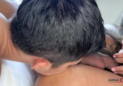 Tattooed Damian Dragon Loves How Robin Fucking His Horny Hole