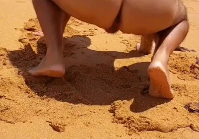 Ladysilva Hot Ass on the Beach